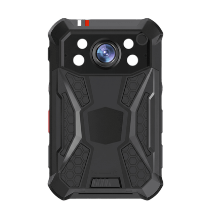 Body Camera Portátil / Grabación a 2K / Pantalla 2.4" LCD / IP68 / H.265 / 64GB de Almacenamiento / GPS / WIFI / 3G y 4G / Fotos de Hasta 40 Megapixel / Micrófono Integrado