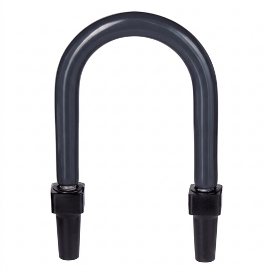 Abrazadera U de Pata Larga con Recubrimiento de PVC para Tubo de 1 1/4" (32 mm).
