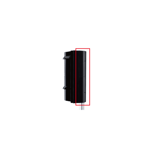 Cubierta trasera para barrera montada a poste para barreras fotoelectricas Serie SL Optex