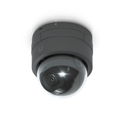 Cámara IP UniFi G5 Domo Ultra Color Negro, Bajo Perfil para Interior, 2K (4MPX), Ángulo Amplio 102.4°, Visión Nocturna IR Hasta 20mts, Detección de Eventos, para Pared o Techo