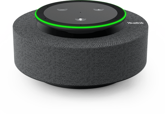 Altavoz Inteligente MSpeech de Yealink con 2 Arrays de Microfonos MEMS y Asistente Cortana Integrado