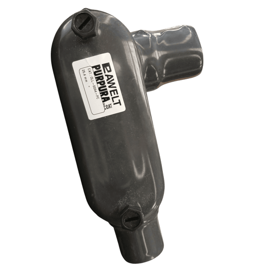 Caja Oval tipo LL con Recubrimiento Exterior de PVC de 1 1/4" (31.8 mm).