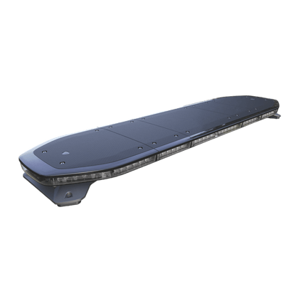 Barra de luces LED de 48", 216 LED, Dual Color, Programable, Rojo/Azul/Ámbar/Claro, Ideal para Equipar Unidades de Seguridad Publica con Domos Negros