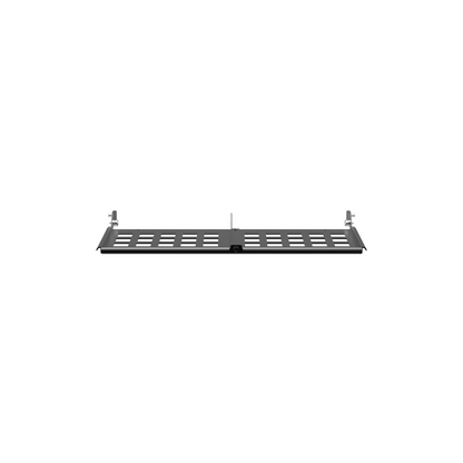 Organizador de Holgura para Cable de Fibra Óptica, Uso con Paneles HD Flex de 1 UR, Color Negro