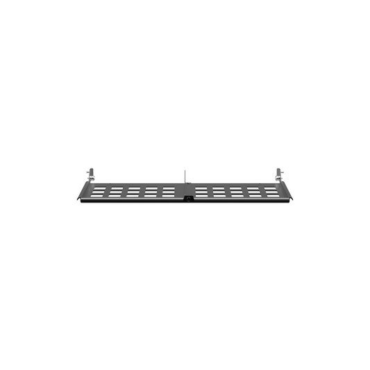 Organizador de Holgura para Cable de Fibra Óptica, Uso con Paneles HD Flex de 1 UR, Color Negro