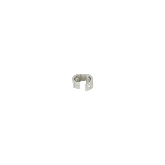 Kit de 25 Clips de Identificación Para Patch Cords, Compatible con Diámetros de 4.7 a 7.8 mm (0.19 a 0.31 Pulgadas), Color Gris