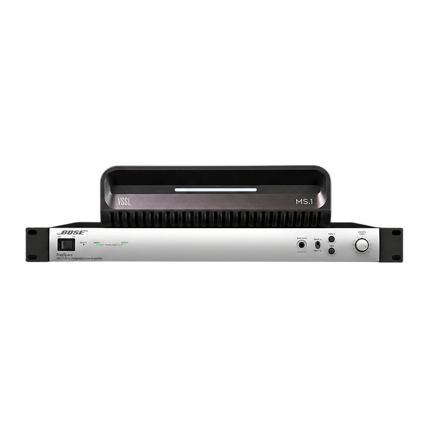 KIT Amplificador IZA2120LZ y Streamer de Audio Modular MS.1 | PoE + USB-C | HDMI eARC + Óptica + RCA | Bluetooth LE Audio | WiFi | Control4-Crestron-Elan-RTI-URC-Savant-Lutron | AirPlay2-GoogleCast-SpotifyConnect