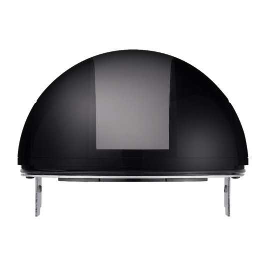 Cubierta de Domo Ahumado SPB-PTZ85W / Aluminio Blanco RAL 9003 / Compatible PTZ PLUS Hanwha Vision / Diámetro 158 mm (6.2 in) / Peso 204 g
