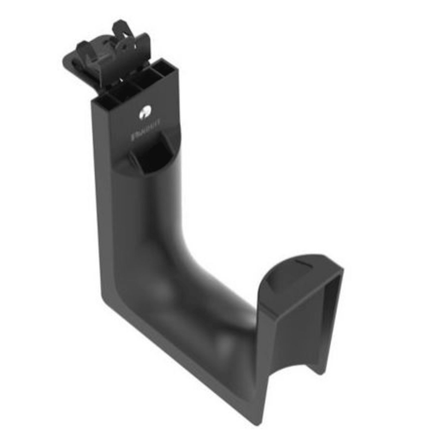 Sujetador STRONGHOLD tipo J (J-Hook), grosor de Brida 1/4", para Viga instalada con Martillo, hasta 46 Cables Cat6, Nylon 6.6 Metal, Color Negro, 1 pieza