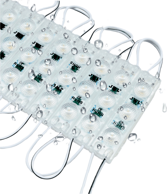 Módulo LED Resistente a Intemperie / 4500 Lúmenes / 110V / Luz Blanca 6 500 K / Hasta 20 Módulos en Serie / No Requiere Transformador.