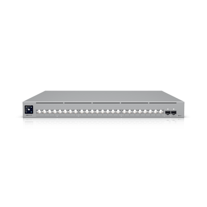 UniFi Switch USW-Pro-XG-24 / Capa 3 / 24 puertos  (16 × 10 GbE, 8 × 2,5 GbE) + 2 puertos SFP28 25 G