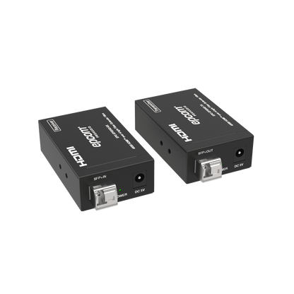 Extensor HDMI sobre Fibra Óptica | Resolución 4K2K@60Hz | Monomodo | 4:4:4 | Ancho de Banda 18 Gbps | Distancia hasta 10 km | HDCP 2.2 | HDR10+ Dolby Vision | Audio 7.1CH