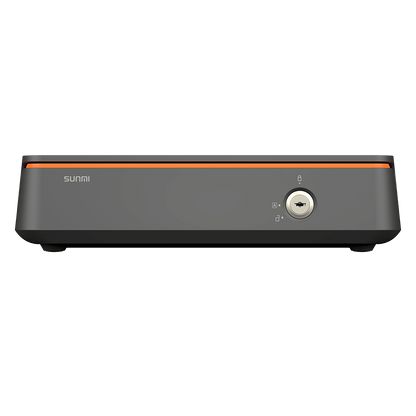 Cajón de Efectivo Mini SUNMI / ABS de Alta Resistencia / 3 Posiciones de Bloqueo / 9V-24V Autoajustable / 1,000,000+ Operaciones / 10 kg Capacidad de Carga / Reducción de Ruido <50dB