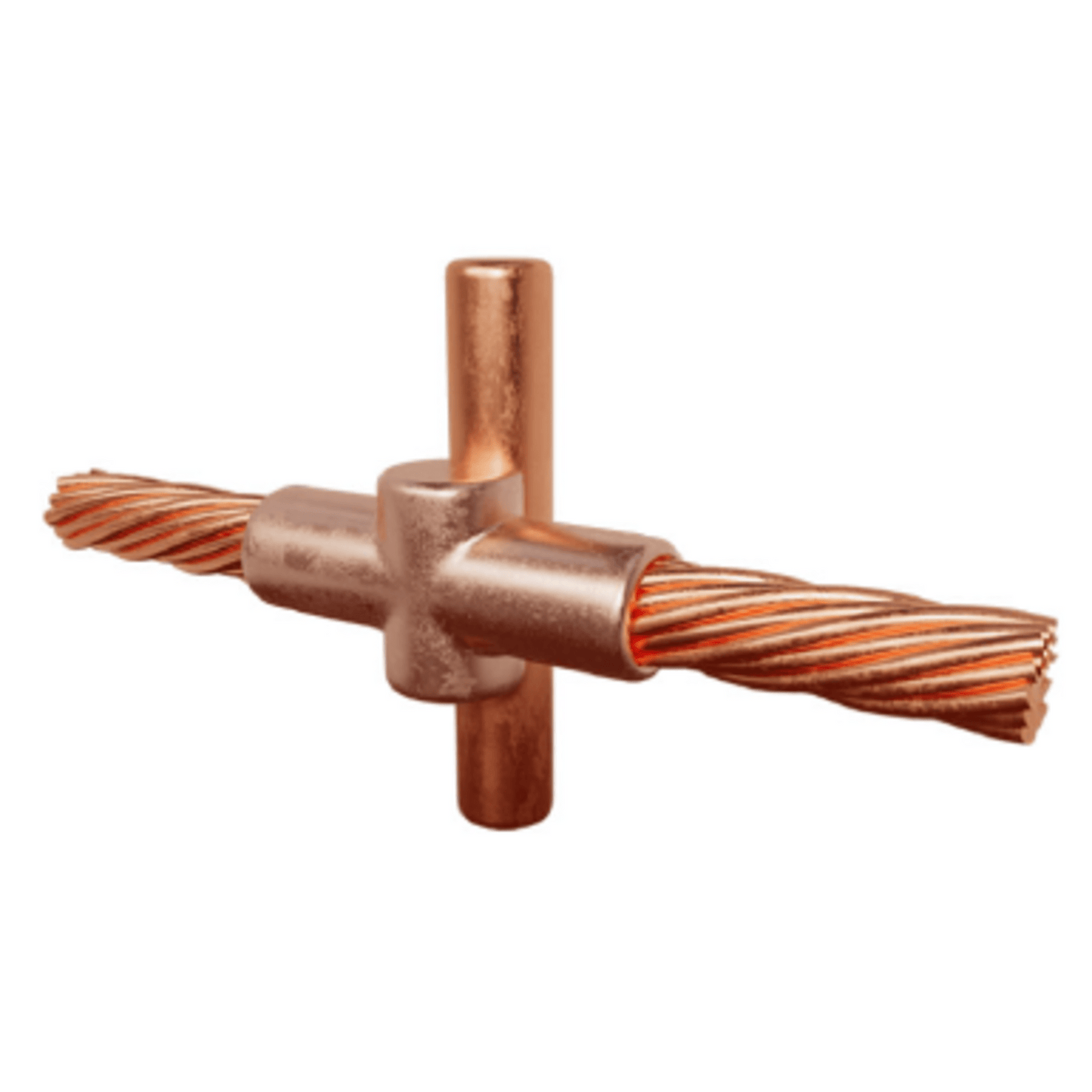 Molde para soldadura exotermica, costado de de varilla 5/8 in. a Cable de Paso 2/0 AWG