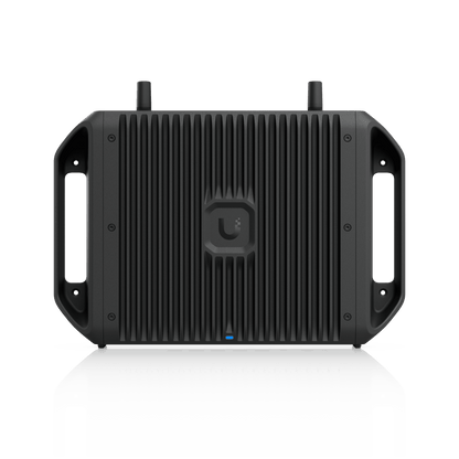 Cloud Gateway Industrial Rugerizado sin Ventilador con Puertos 10 GbE, 350W de Potencia Total para Despliegues PoE de Alta Densidad, Enrutamiento Avanzado y Almacenamiento microSD para Aplicaciones UniFi