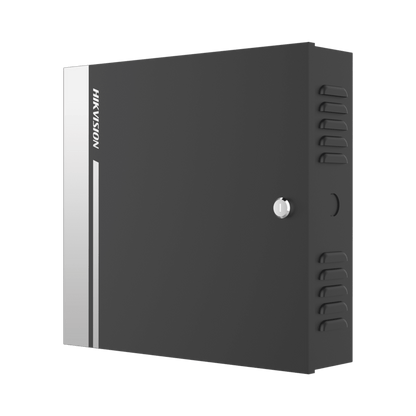 Controlador de Acceso para 1 Puerta y 2 Lectores Wiegand o RS485 / Incluye Gabinete y Fuente de Alimentación 12Vcc/8A / Soporta Batería de Respaldo /  Wiegand y RS-485 / 10,000 Tarjetas