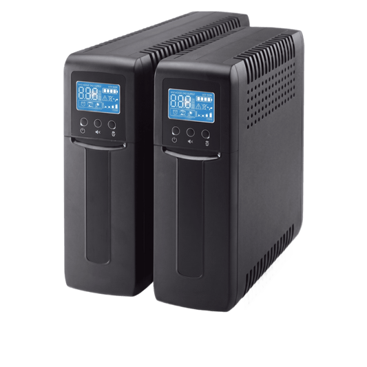 UPS de 1500 VA/900 W, Topología Línea Interactiva, Entrada 120 Vca NEMA 5-15P, Tipo Mini Torre, Con 12 Tomas NEMA 5-15R