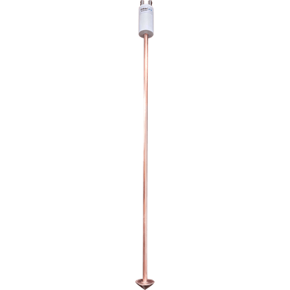 Electrodo Puesta a Tierra 20A / Cobre Electrolítico / Filtro Autoconectable / Compuesto 6 kg / 114 cm (44.9 in)