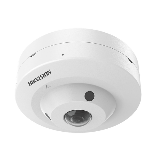 Cámara Fisheye TurboHD 3K / 2960x1665 / Lente 1.8 mm / 180° FOV / Audio y Micrófono / Luz Dual IR y Luz Blanca 10 metros  / Exterior IP67 / Antivandalismo IK08