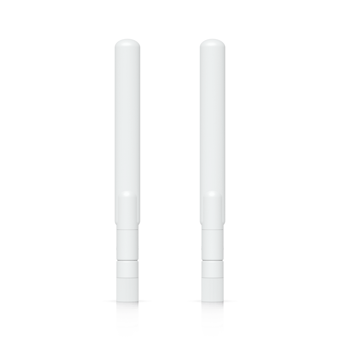 Par de Antenas Omnidireccionales Ideales para el UK-Ultra. Incluye dos Antenas de Doble Banda con 3 dBi en 2.4 GHz y 4 dBi en 5 GHz