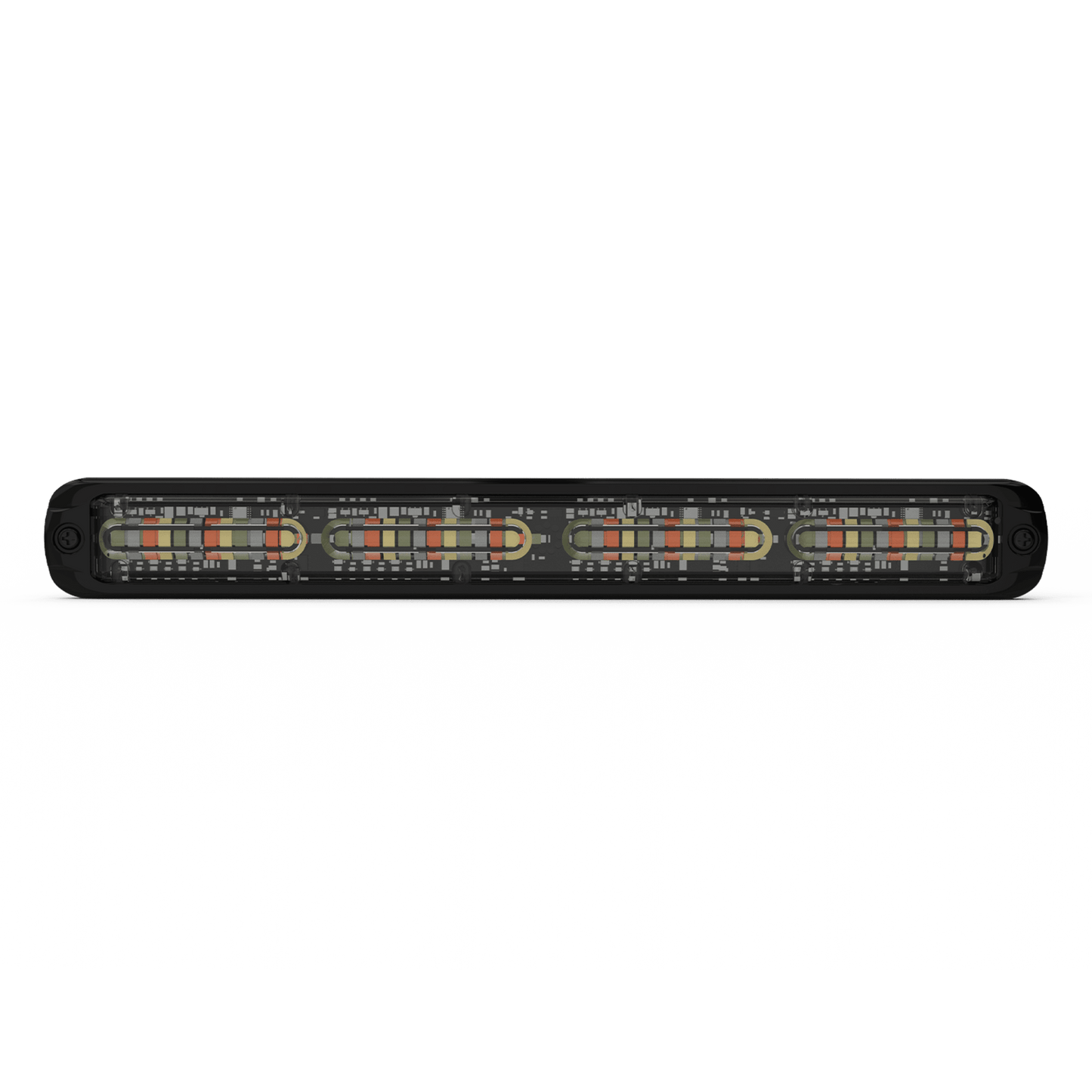 Luz auxiliar Giga Thin 11¨ Quadcolor Rojo/Azul/Ambar/Blanco 48 LED Con funcionalidad de director de tráfico