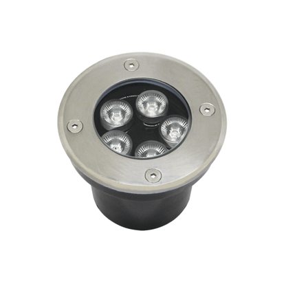 Luminario Empotrar en Piso / Uso en Exterior IP66 / Multivoltaje 110-240V~ 60Hz / Temperatura de Color 6500K  / Ángulo de Luz 36° / Aleación de Aluminio y Vidrio Templado / No Dimeable