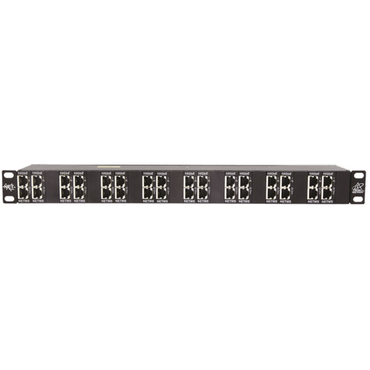 Protector de puertos IP de 16 Canales para uso en CAT5e, CAT6 y CAT6A.
