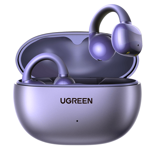 Auriculares Inalámbricos HiTune S3 True Wireless | Bluetooth 5.4 | Autonomía 7.5 Horas + 30 Horas con Estuche | Carga USB-C | Codecs AAC-SBC | IPX4 Resistencia al Agua | Color Morado