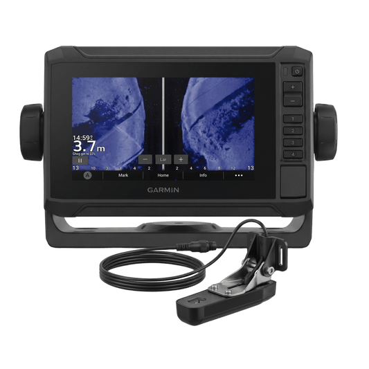 ECHOMAP UHD2 62sv con Mapa Base Precargado /  Sonda SIDEVÜ, CLEARVÜ Y CHIRP Tradicional / Puerto de Conexión a NMEA 2000 / Incluye Transductor GT54UHD-TM,