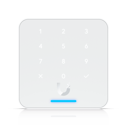 Lector de Acceso G3 Flex con Teclado y NFC, Compatible con App UniFi Identity y Touch Pass, Uso con Guantes o Humedad, Resistencia IP55 y Alimentación PoE
