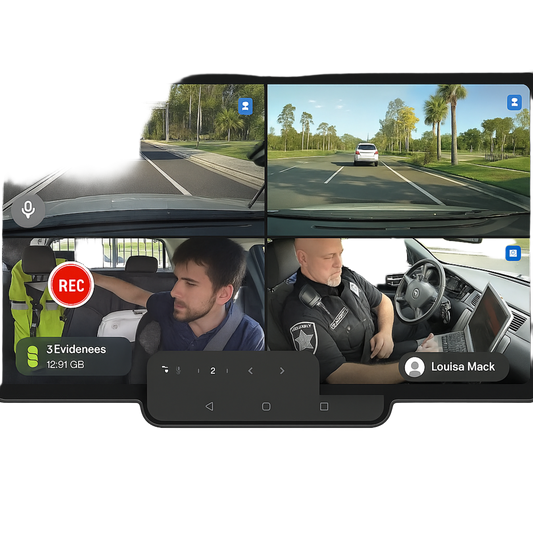 Tablet Profesional MDS / Pantalla 7 Pulgadas / Android 11 / Resolución 1024x600 / 400 cd/m² / DC 12V / Temperatura -30°C a 70°C / Humedad 90% / Dimensiones 183.38 x 115.65 x 35.7 mm (7.2 x 4.6 x 1.4 in) / Gestión de Evidencias /