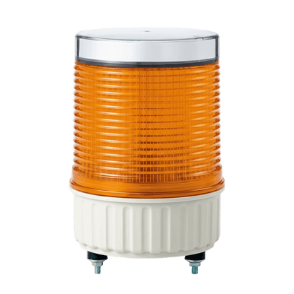 Luz LED destellante IP65, recargable solar en color Ámbar
