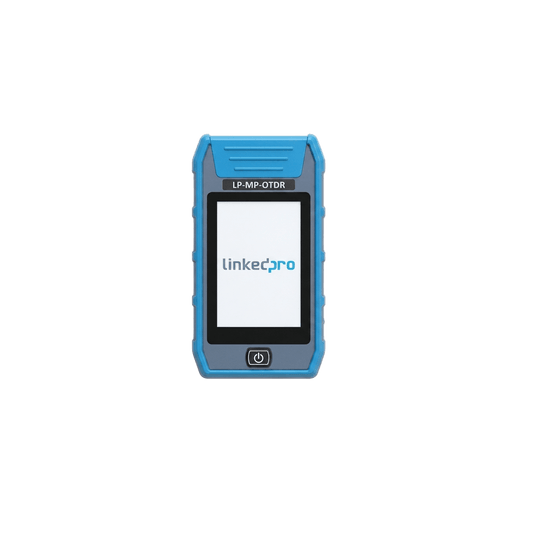 Mini OTDR para Fibra Óptica Monomodo / Longitud de Onda 1310nm y 1550nm / Función VFL 10mW / Función OPM / Recargable / Distancia de Prueba hasta 80 Kilómetros (262467 pies)
