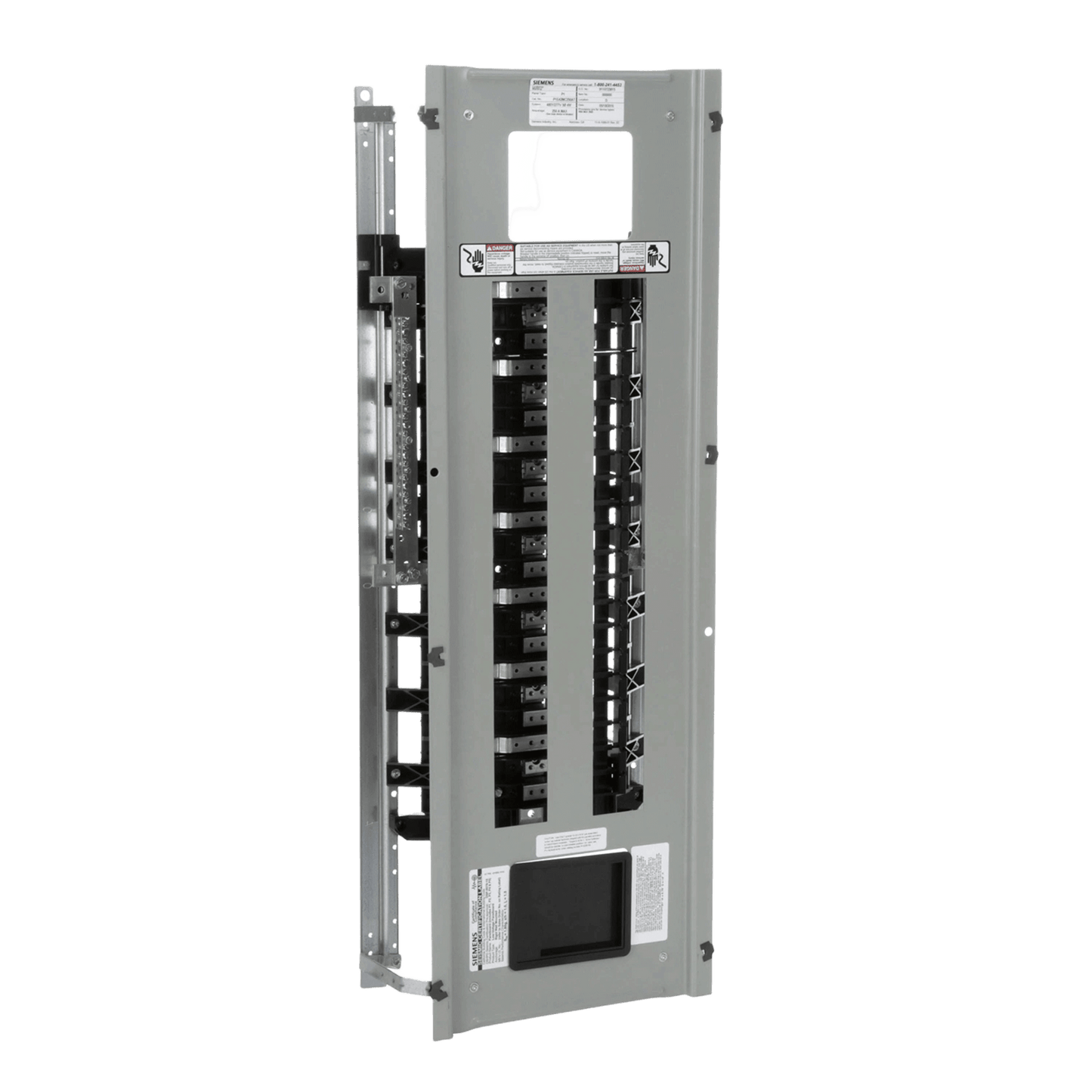Interior de tablero P1, para montar interruptores BL/BQD, 250 A, 3F, 4H, 220/127 ó 480/277 V c.a., 42 Circuitos, Barras de Aluminio