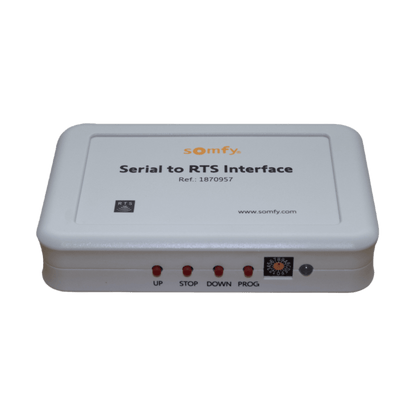 Traductor Universal Somfy Connect, integre SOMFY con el sistema de control de iluminación RadioRA2 de LUTRON.