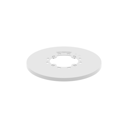Cubierta de Montaje Policarbonato Blanco para camara PNM-C16013RVQ / Compatible con SBP-250WMW_SBP-400WMW / 4 Agujeros de Montaje 5 mm / Paquete 5 Piezas