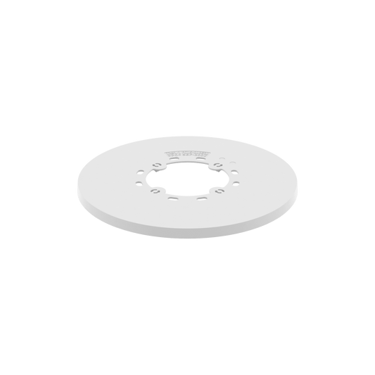 Cubierta de Montaje Policarbonato Blanco para camara PNM-C16013RVQ / Compatible con SBP-250WMW_SBP-400WMW / 4 Agujeros de Montaje 5 mm / Paquete 5 Piezas