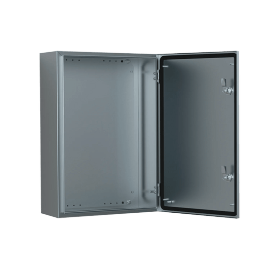 Gabinete de Acero Inoxidable 304L ASR IP66 1200x800x300 mm / 2 Cerraduras / Montaje Placa 2 mm