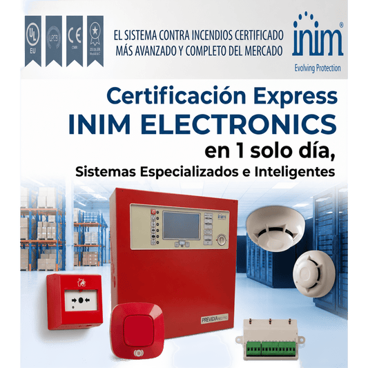 Certificación Presencial INIM ELECTRONICS