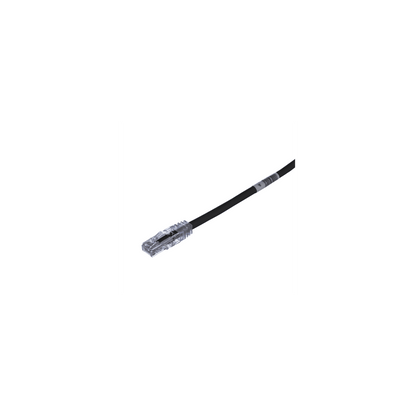 Cable de Parcheo TX6, UTP Cat6, 24 AWG, CM, Color Negro, 4.57 Metros (15 Pies)