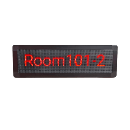 Pantalla LED de Pasillo para Hospital/Asilos, Doble Cara, Matriz 128×32, Indicadores RGB, Para Solución de Enfermería Fanvil