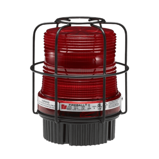 Fireball LED Luces de Advertencia y Estado para Ubicaciones Peligrosas color Rojo 12-24VDC Cumple con IP66, IP67, IP69K / Listado UL y cUL / Clase I, División 2