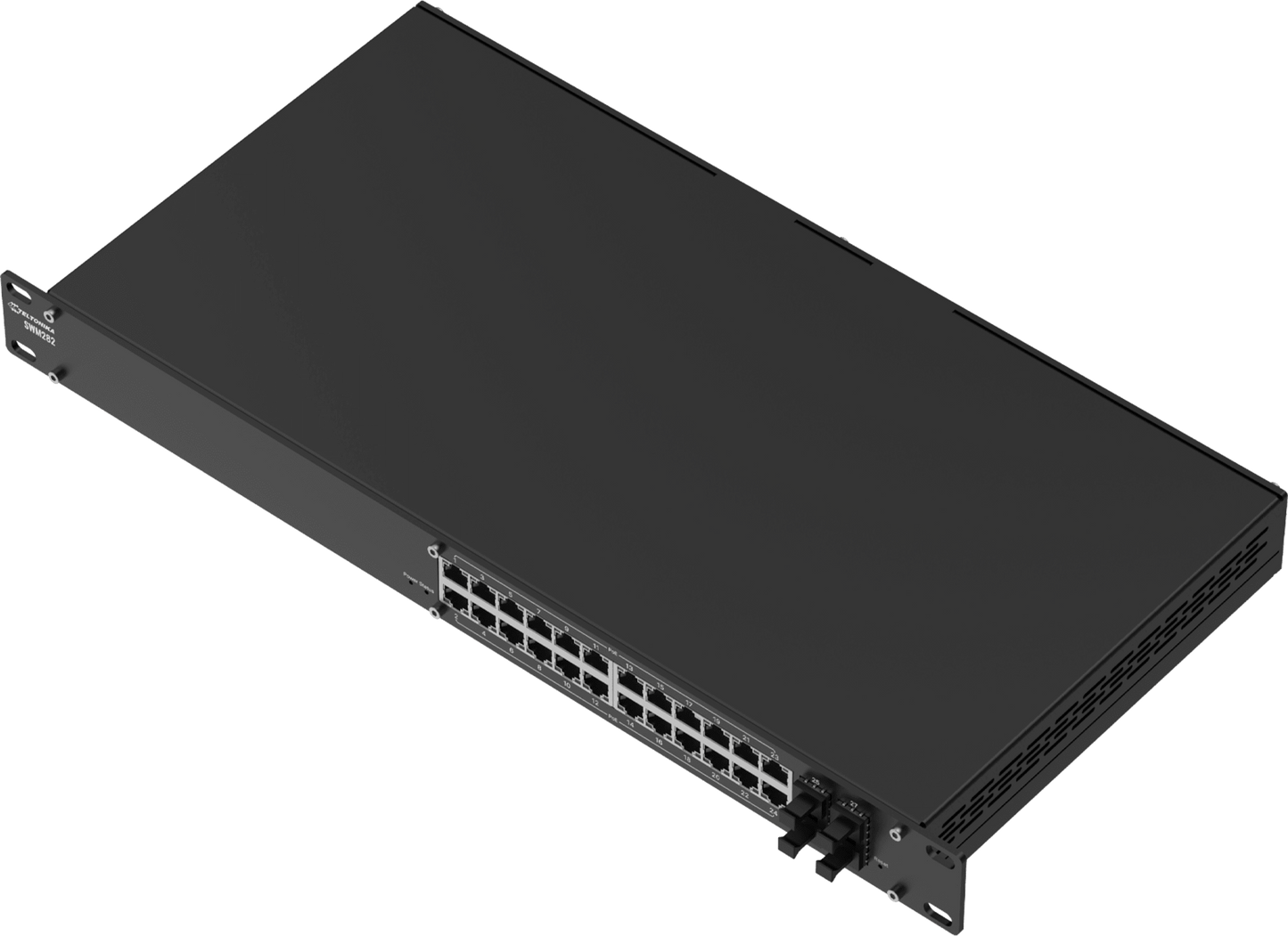 Switch Industrial Gestionado L2+, 24 Puertos Gigabit PoE+, 4 Puertos SFP, 300W PoE Budget, Rack 19", IP30, TSWOS