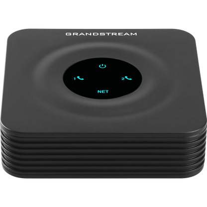 Adaptador de Teléfonos Analógicos ATA / 2 Puertos FXS (Conectar Teléfono Análogo) / Soporta 2 Perfiles SIP / Ethernet 10/100Mbps / Seguridad TLS y SRTP / Conferencia de Voz 3 Vías /