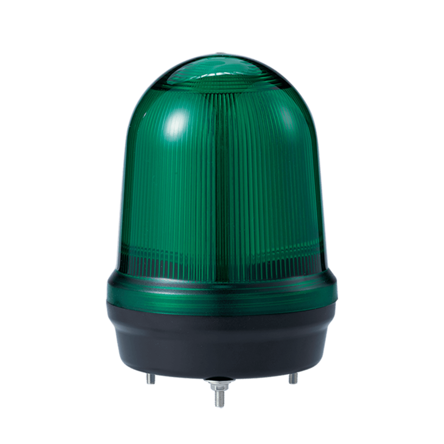 LED con patrones fijo/intermitente, estroboscópico y simulación rotatorio, Color Verde de 110-240 VCA