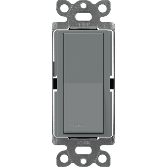 Interruptor Claro, 3 Hilos, 15A, Color Gris