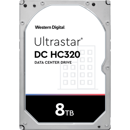 Disco Duro Enterprise 8 TB / Wester Digital (WD) / Serie Ultrastar / Recomendado para Data Center y NVRs de Alta Capacidad / Alto Performace