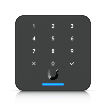 Lector de Acceso G3 Flex con Teclado y NFC, Compatible con App UniFi Identity y Touch Pass, Uso con Guantes o Humedad, Resistencia IP55 y Alimentación PoE