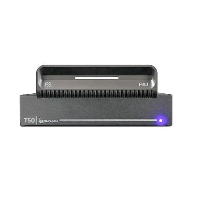 KIT Amplificador T50 y Streamer de Audio Modular MS.1 | PoE + USB-C | HDMI eARC + Óptica + RCA | Bluetooth LE Audio | WiFi | Control4-Crestron-Elan-RTI-URC-Savant-Lutron | AirPlay2-GoogleCast-SpotifyConnect