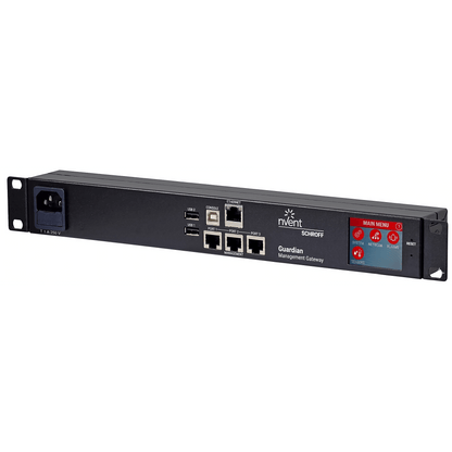 Gateway de Gestión Ambiental para Data Center GUARDIAN / Plataforma de Monitoreo con 3 Puertos de Sensores y Soporte de Hasta 16 Dispositivos por Puerto / 40 m (131.2 ft) de Cable por Puerto / Interfaz Web GUI / Protocolos SNMP - SMTP - HTTPS - BAC